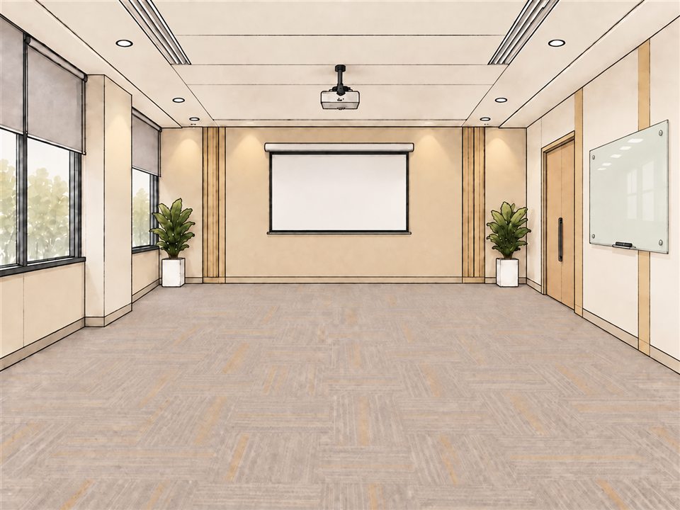 Ilustrasi Dewan Seminar Tingkat 3